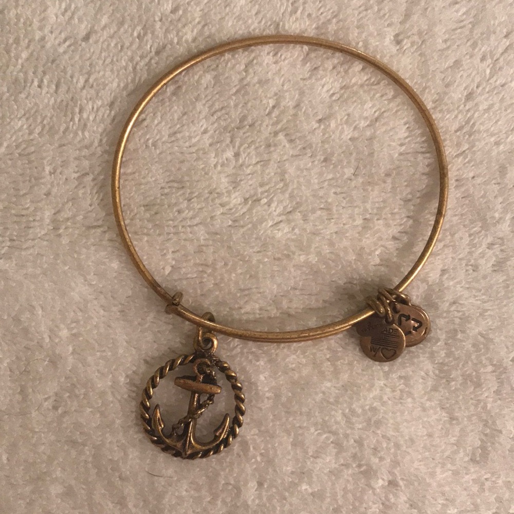 Alex and Ani Anchor Charm Bangle